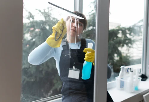 Nettoyage de vitres intérieures et extérieures à Sommières-du-Clain